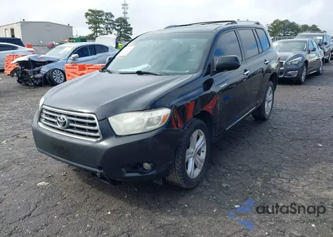 2010 Toyota Highlander Limited V6 z USA, uszkodzony, nr VIN 5TDDK3EH5AS011487